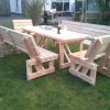 Robuuste picknicktafel