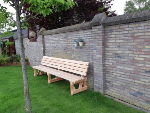 Houten tuinbank